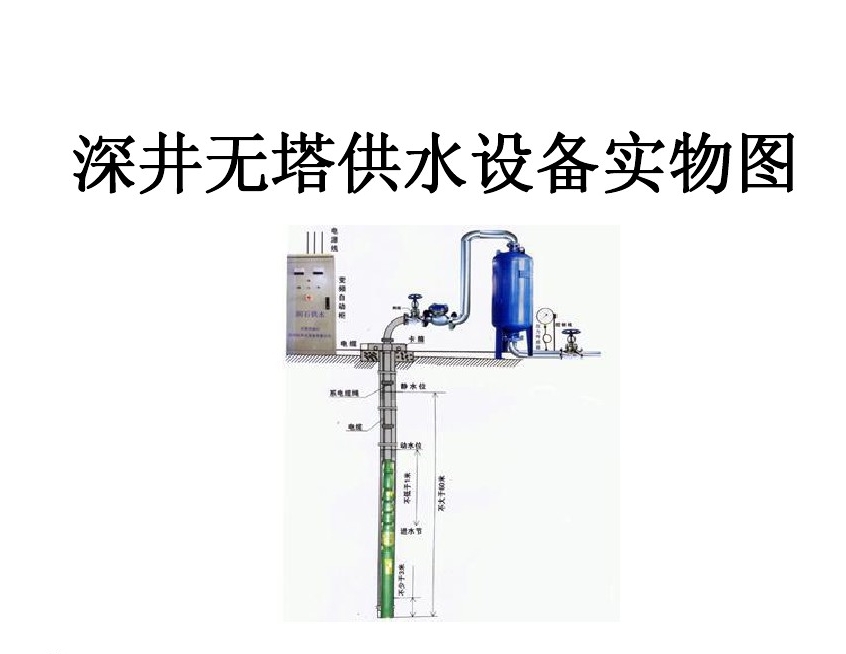 张家口井泵无塔式供水设备